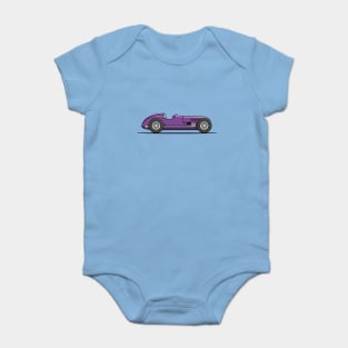 Classic Racing Car - Purple Baby Bodysuit